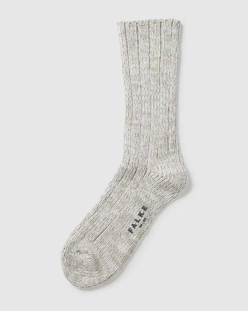 Falke Socken mit Strickmuster Modell 'Brooklyn 