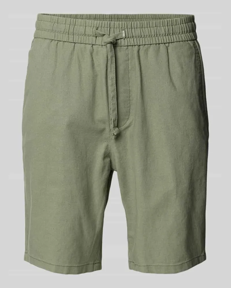 Only & Sons Shorts aus Baumwoll-Leinen-Mix Modell 'LINUS 