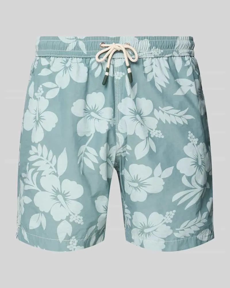 Hartford Regular Fit Badehose mit Gesäßtasche 