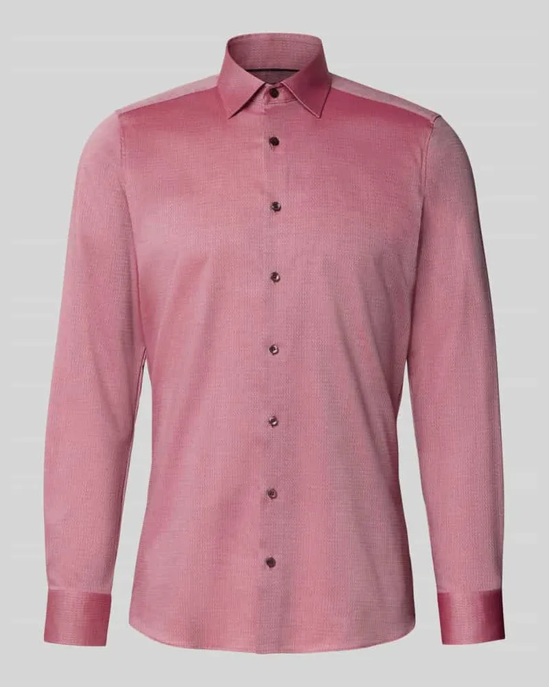 Olymp Slim Fit Business-Hemd mit Kentkragen 
