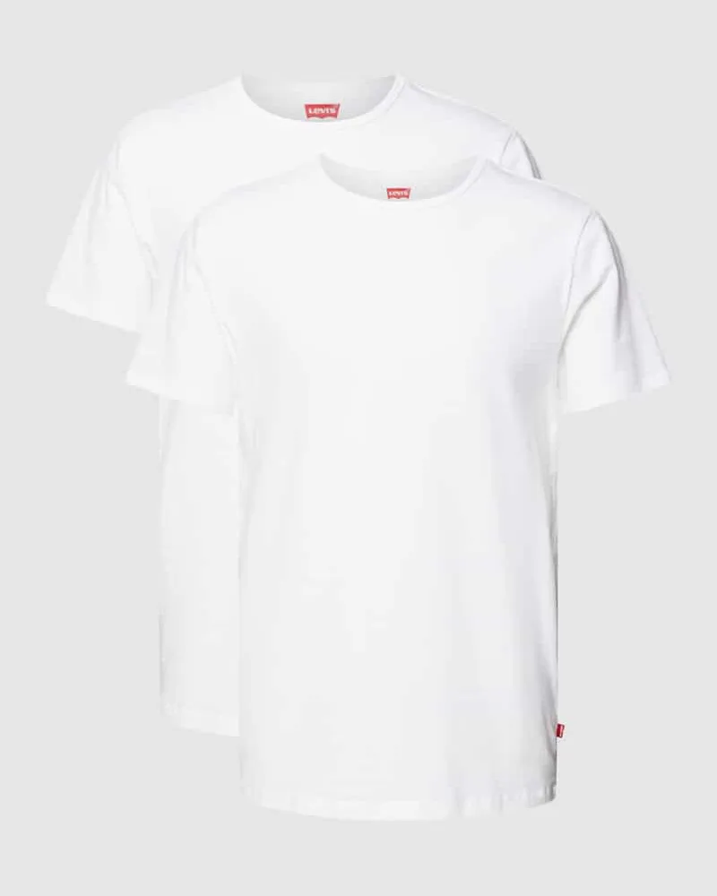 Levi's T-Shirt mit Label-Detail im 2er-Pack 