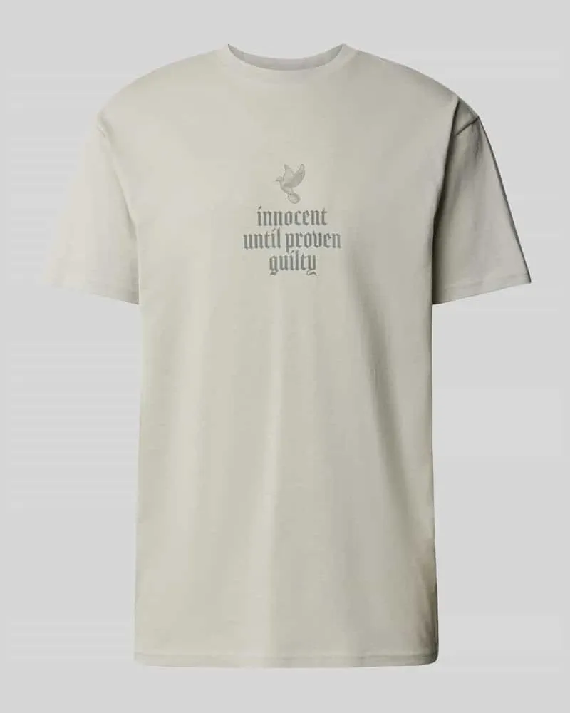Mister Tee Oversized T-Shirt mit Statement-Print 