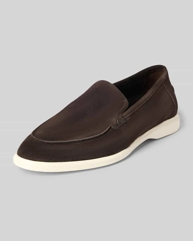 Lloyd Loafers aus Leder Modell 'STRIDE FLEX Dunkelbraun