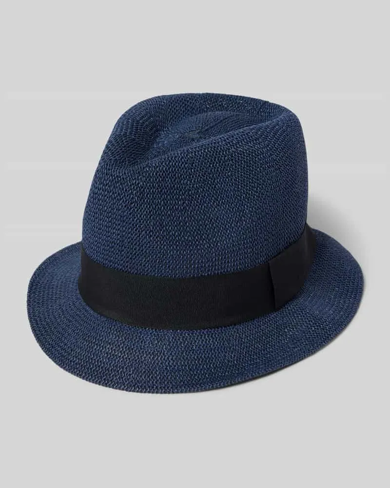Müller Headwear Hut mit Zierband Modell 'TRILBY Marine