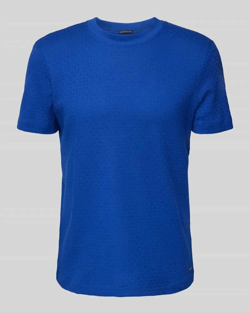 JOOP! T-Shirt mit geripptem Rundhalsausschnitt Modell 'Brandon 