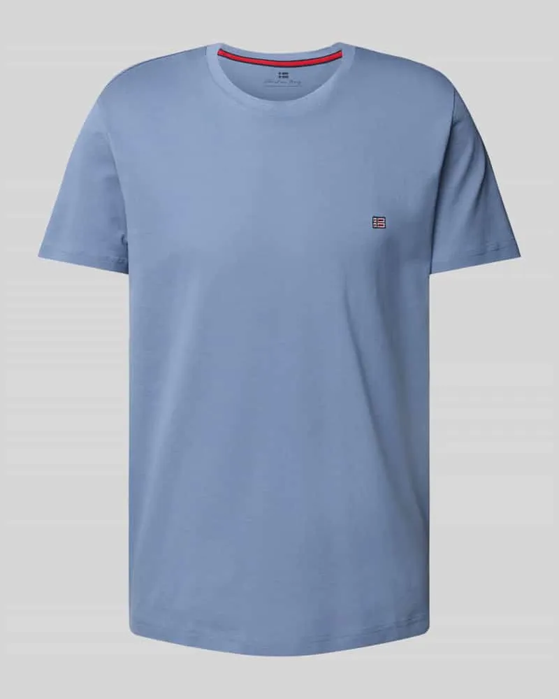 Christian Berg T-Shirt mit Label-Stitching 