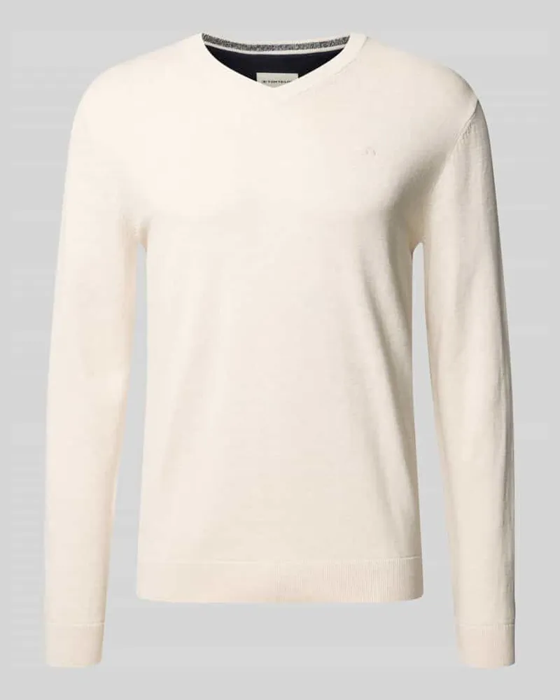 Tom Tailor Regular Fit Pullover aus reiner Baumwolle 