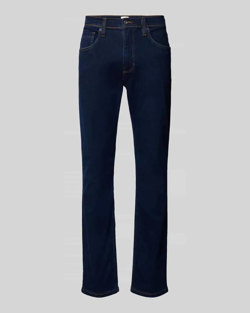Mustang Jeans mit Eingrifftaschen Modell 'WASHINGTON Dunkelblau