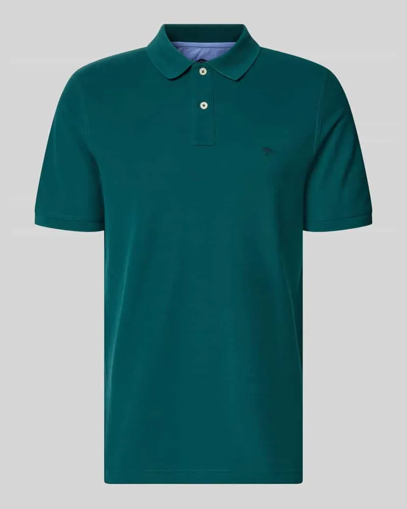 Fynch-Hatton Regular Fit Poloshirt mit Label-Stitching Bottle