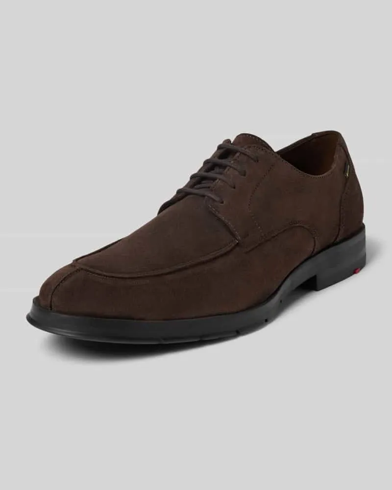 Lloyd Schnürschuhe aus echtem Leder Modell 'EEZY PLUS Dunkelbraun