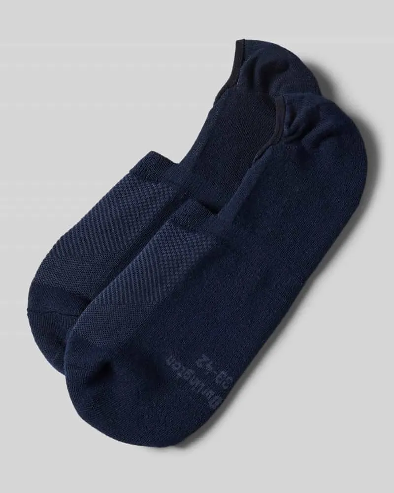 Burlington Sneakersocken mit Strukturmuster Modell 'Athleisure Marine