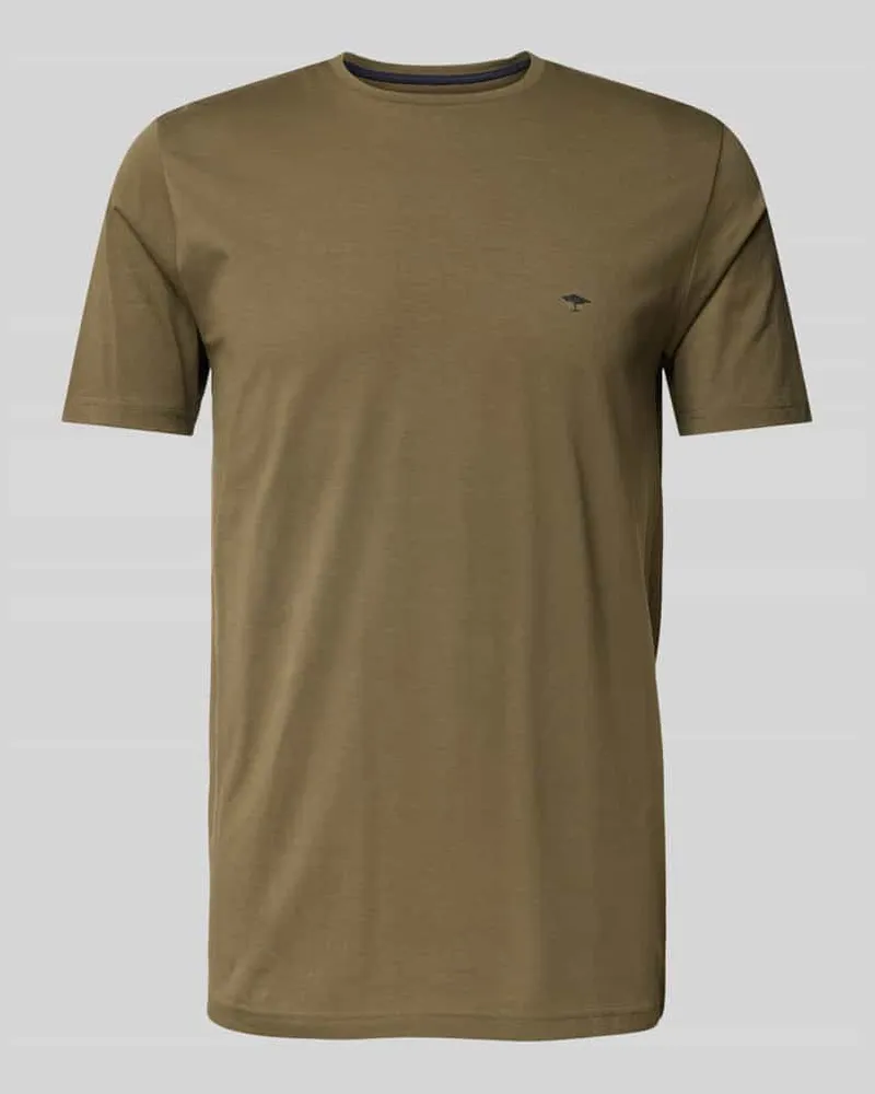 Fynch-Hatton T-Shirt mit Logo-Stitching 