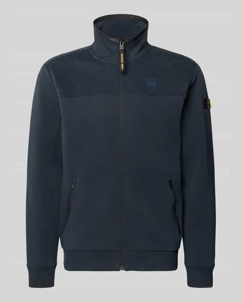PME Legend Sweatjacke mit Reißverschluss Dunkelblau