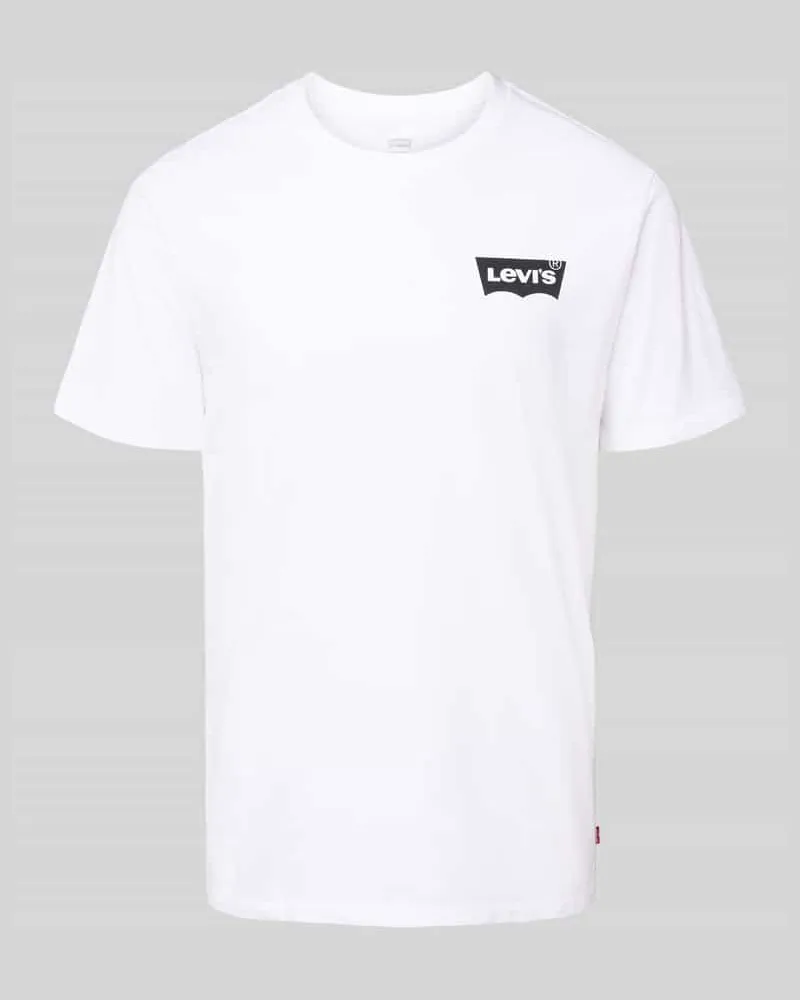 Levi's T-Shirt mit Label-Print 