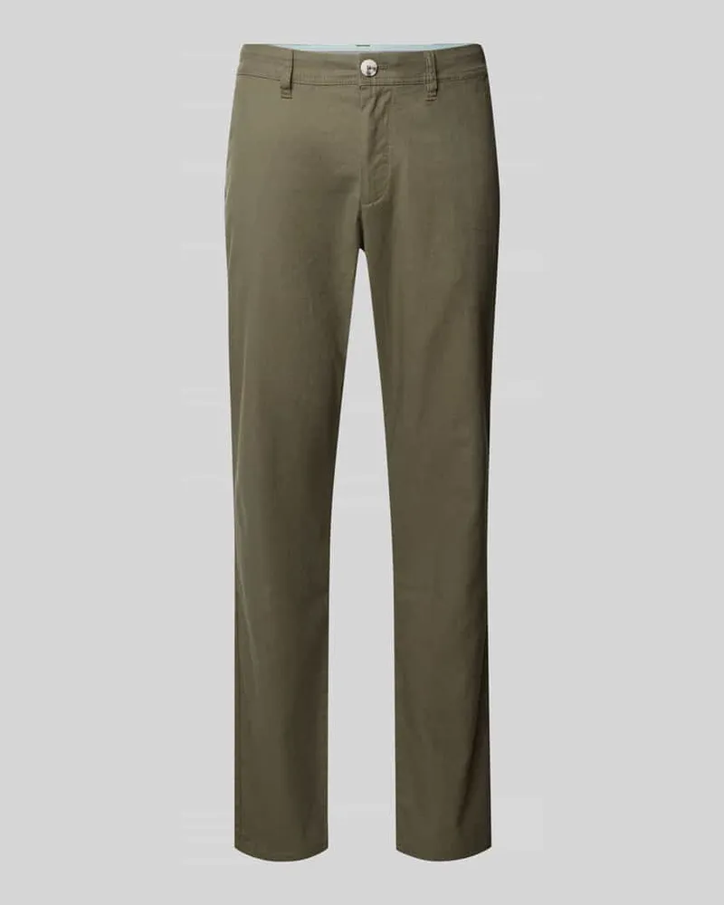Tom Tailor Relaxed Fit Chino aus Leinen-Baumwoll-Mix 