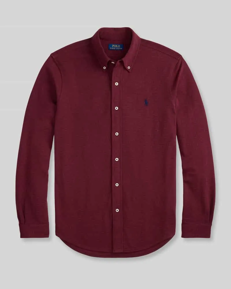 Ralph Lauren Regular Fit Freizeithemd aus reiner Baumwolle Rot