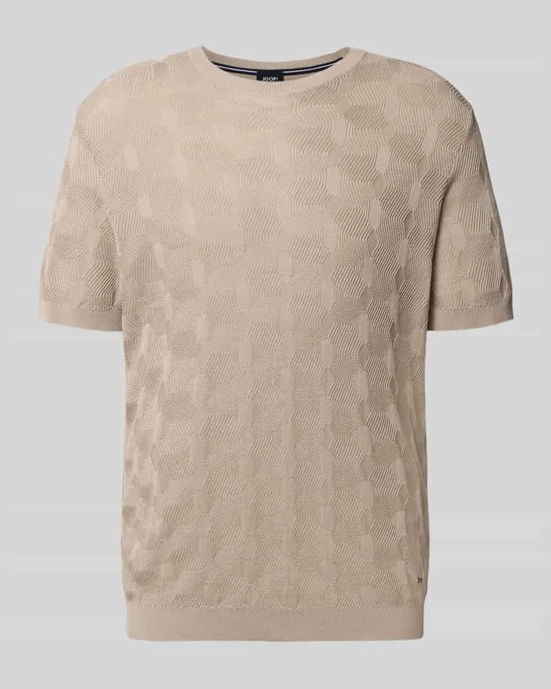 JOOP! Strickshirt mit Rundhalsausschnitt Modell 'Mailon 