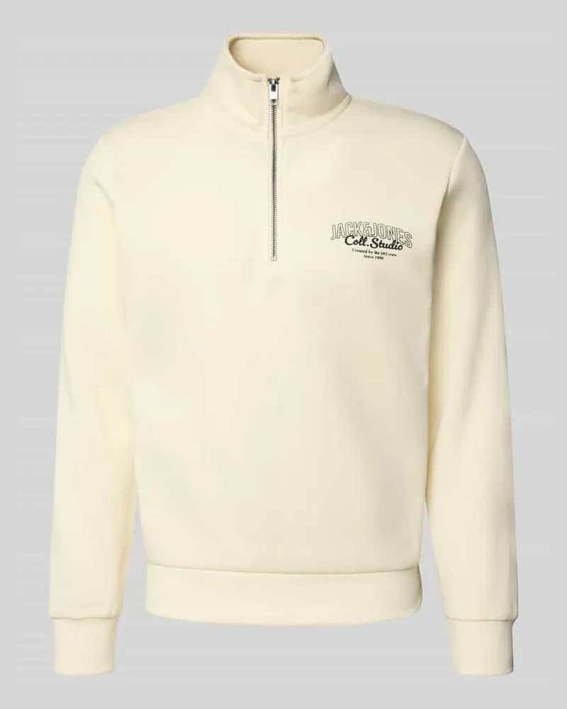 Jack & Jones Sweatshirt mit Stehkragen Modell 'AKOTO 