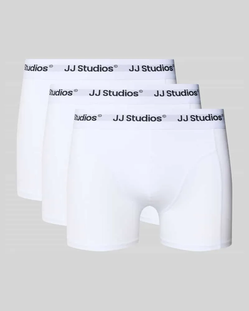 Jack & Jones Trunks mit Logo-Stitching Modell 'Soho' im 3er-Pack 