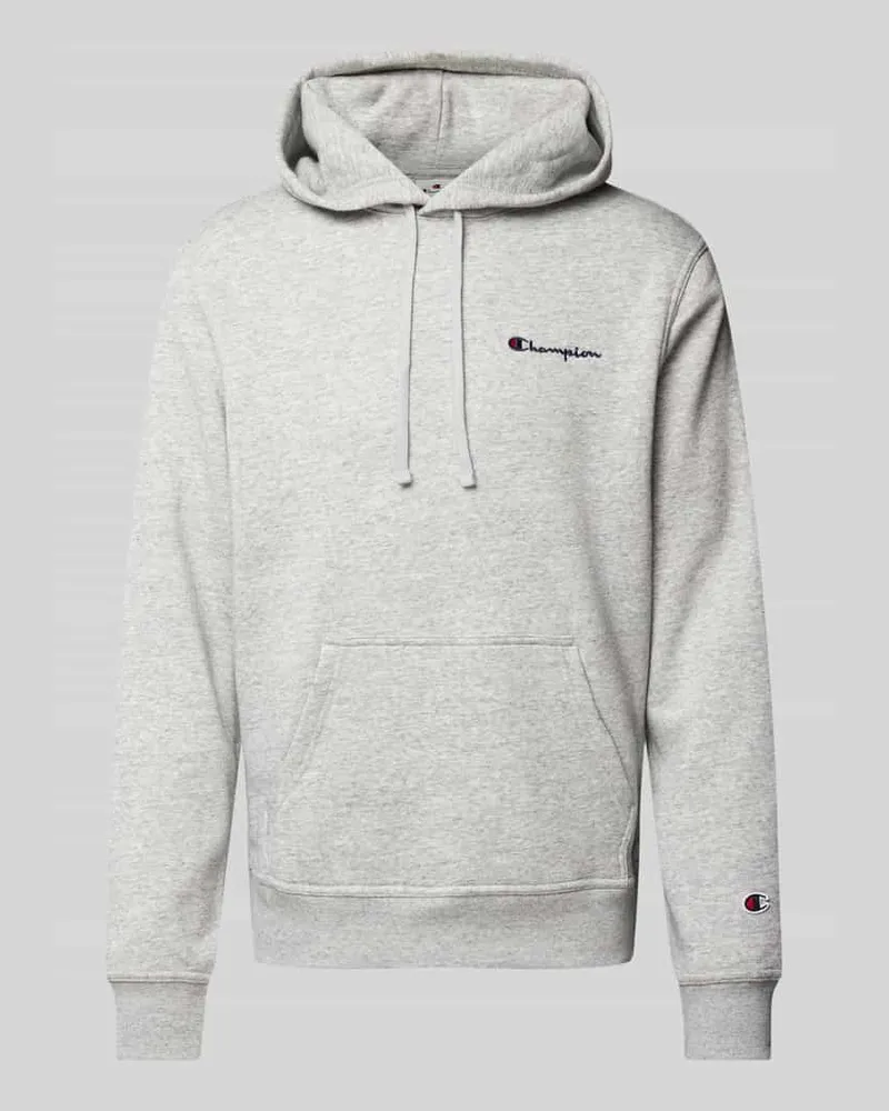 Champion Hoodie mit Label-Stitching 