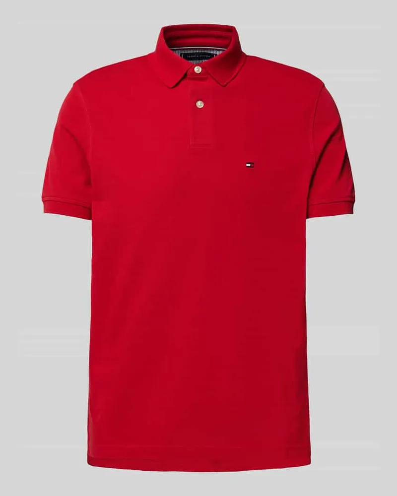 Tommy Hilfiger Regular Fit Poloshirt aus Baumwoll-Mix 