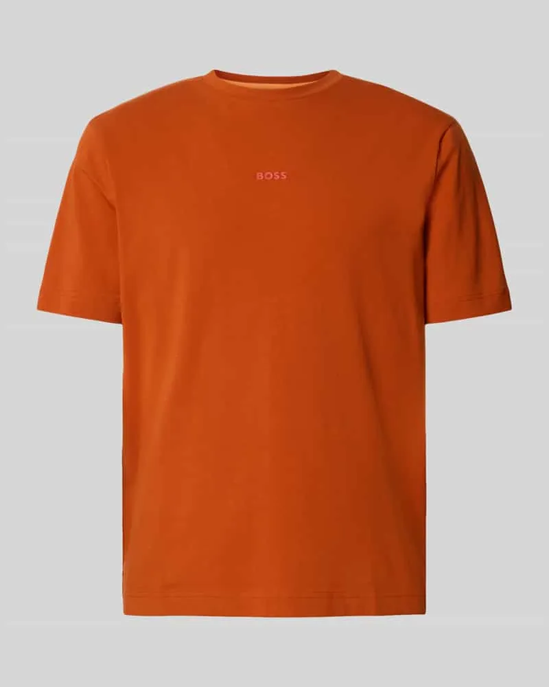 HUGO BOSS Relaxed Fit T-Shirt aus Baumwoll-Mix Modell 'TCHUP 