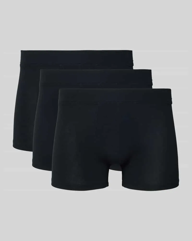 Christian Berg Trunks mit elastischem Bund im 3er-Pack Black