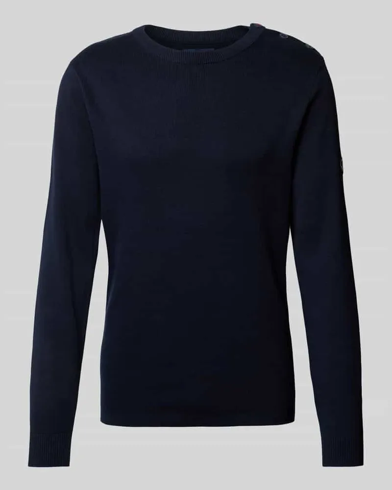 Jack & Jones Strickpullover mit Rundhalsausschnitt Modell 'BLUROBSON 