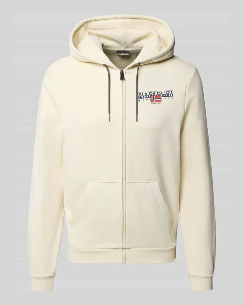 Napapijri Sweatjacke mit Kapuze und Känguru-Tasche Modell 'AYLMER 