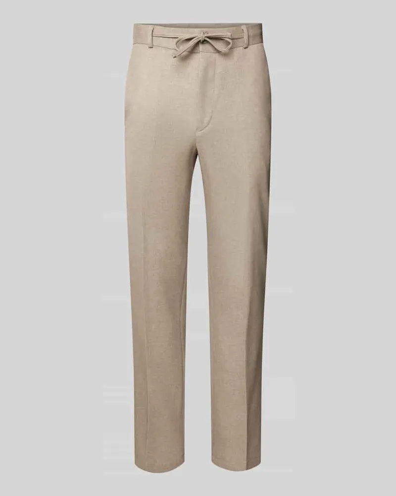 Zuitable Slim Fit Anzughose mit Bindegürtel Modell 'SPARTAFLEX 