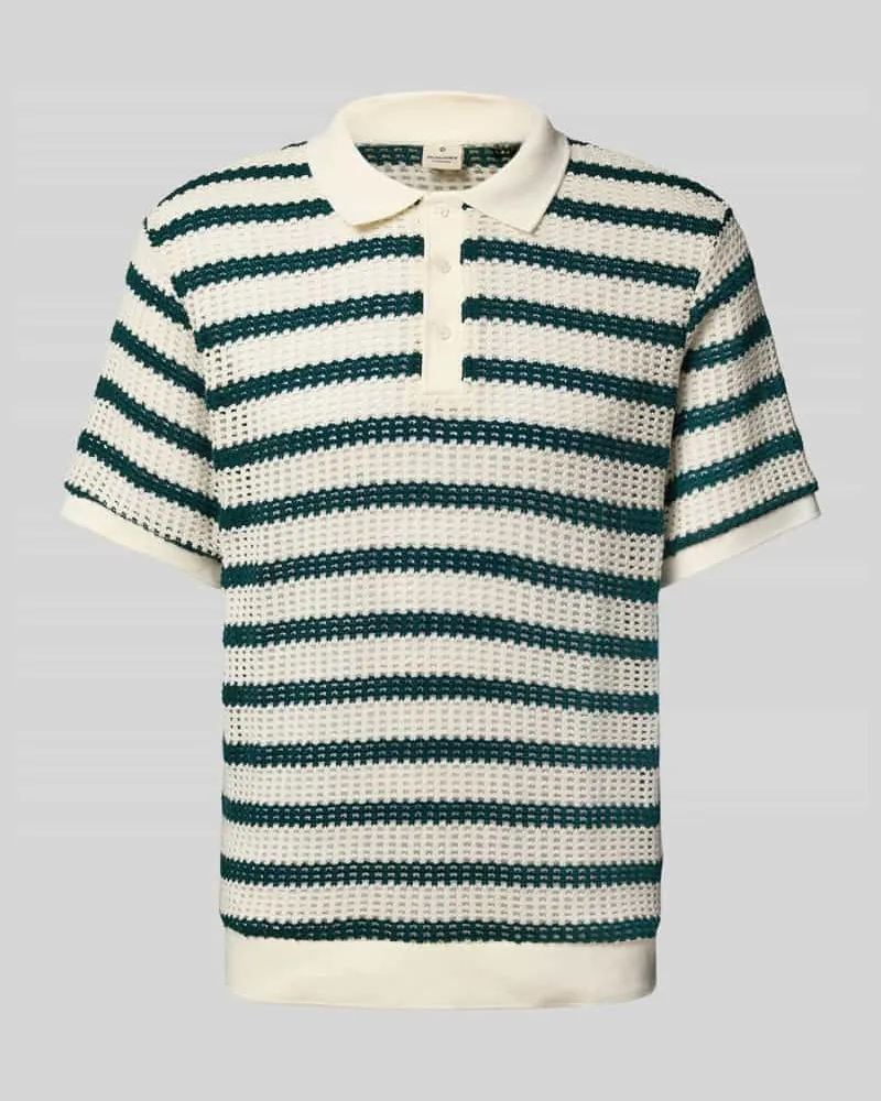 Jack & Jones Poloshirt mit Strukturmuster Modell 'BLUCOHEN 