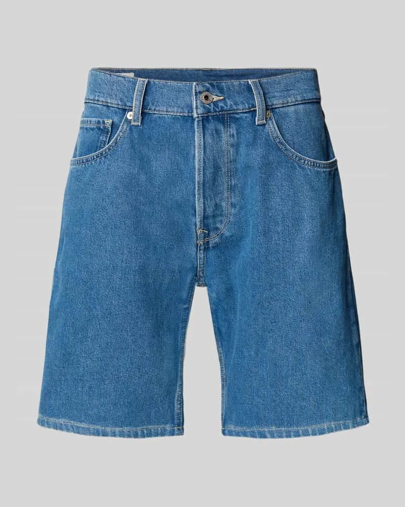 Pepe Jeans Loose Fit Jeansshorts im 5-Pocket-Design Jeansblau