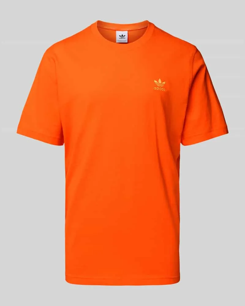adidas T-Shirt mit Label-Stitching Modell 'TREFOIL 