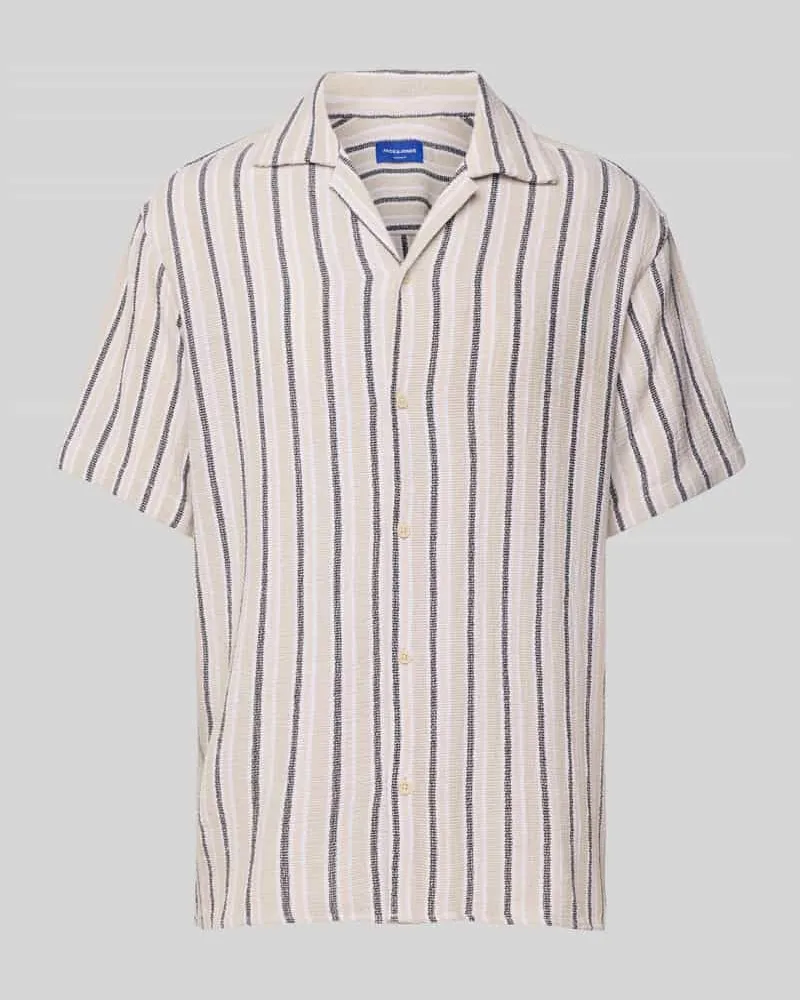 Jack & Jones Regular Fit Freizeithemd mit Resortkragen Modell 'COBA 