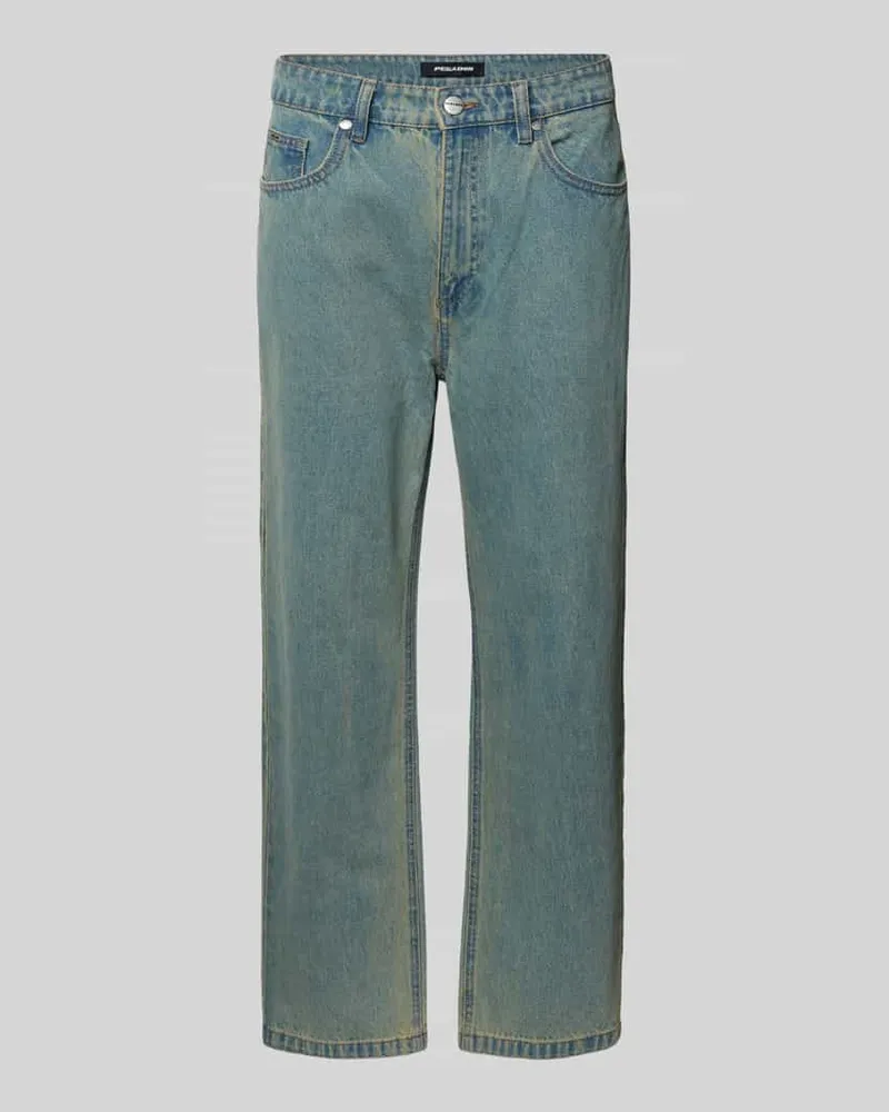 PEGADOR Baggy Fit Jeans im 5-Pocket-Design Modell 'BALTRA 