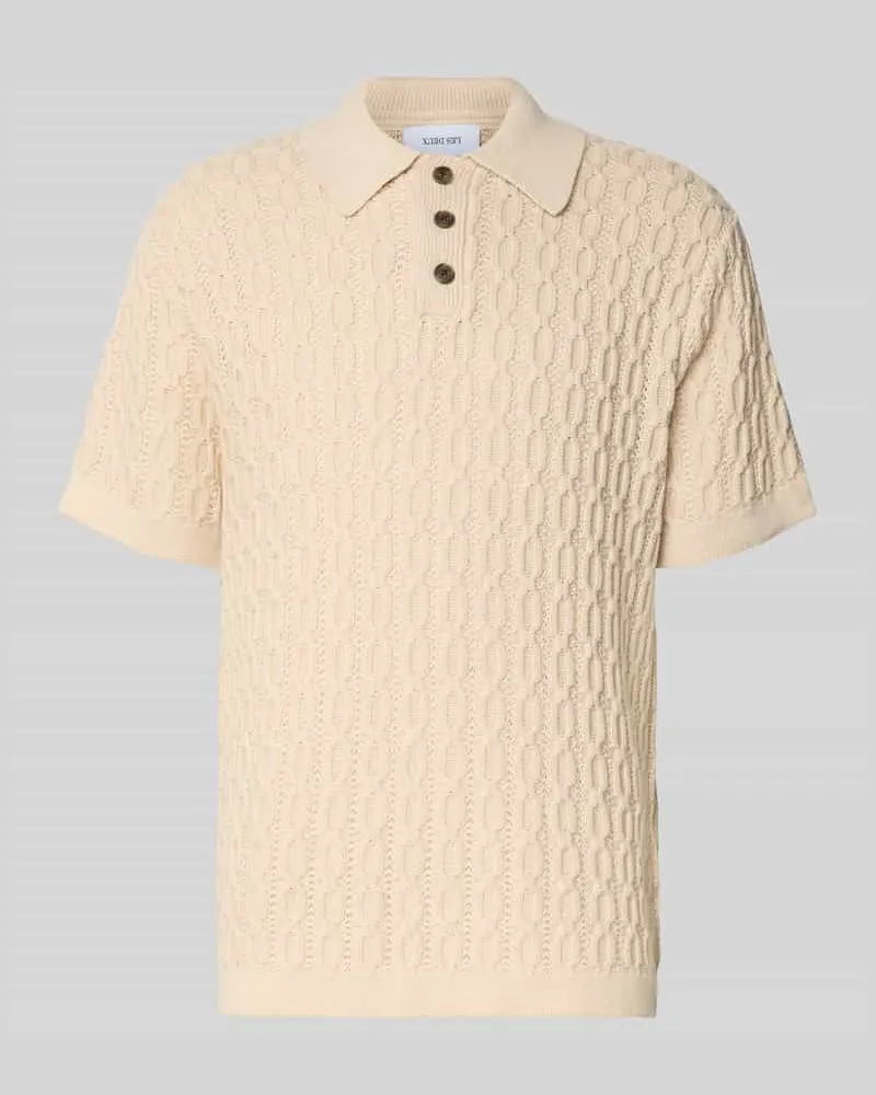 LES DEUX Regular Fit Poloshirt mit Knopfleiste Modell 'Garrett 