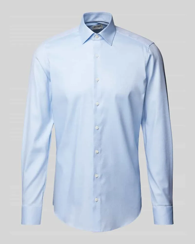 Olymp Slim Fit Businesshemd in Premiumqualität Hellblau