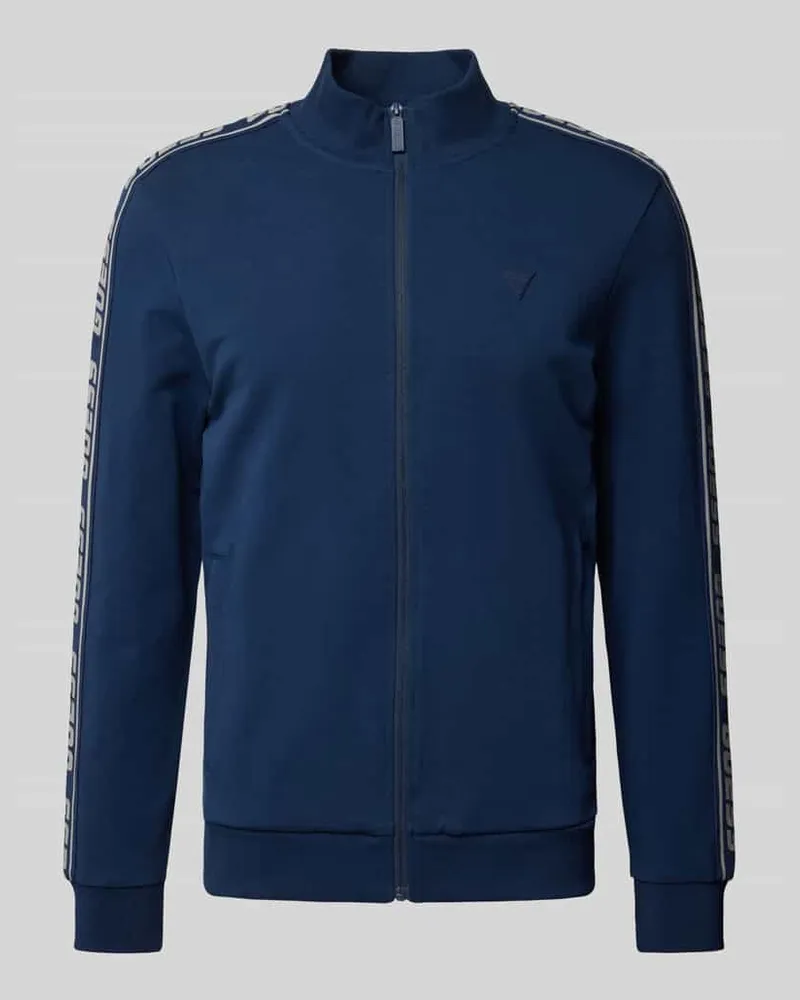 Guess Sweatjacke mit Label-Detail Modell 'ARLO 