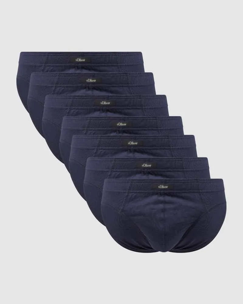 S.Oliver Slip aus Baumwolle im 7er-Pack 