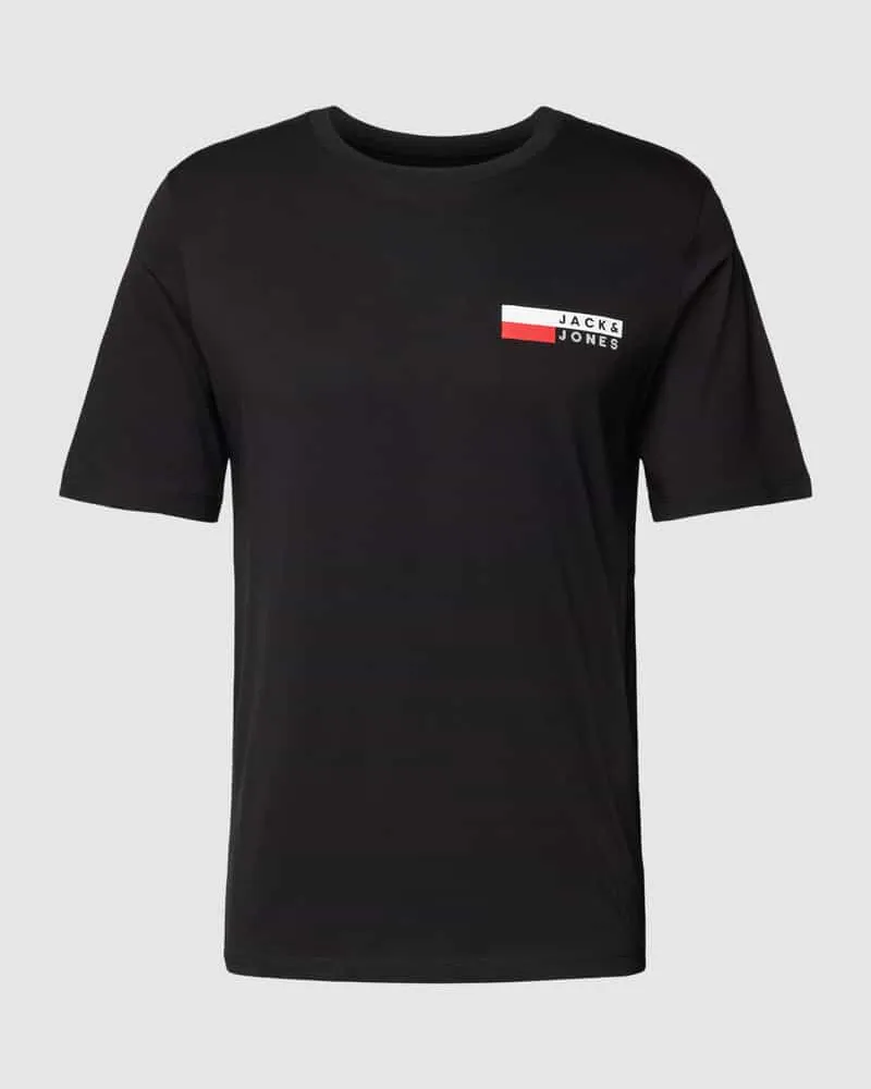 Jack & Jones T-Shirt mit Label-Print Modell 'CORP 