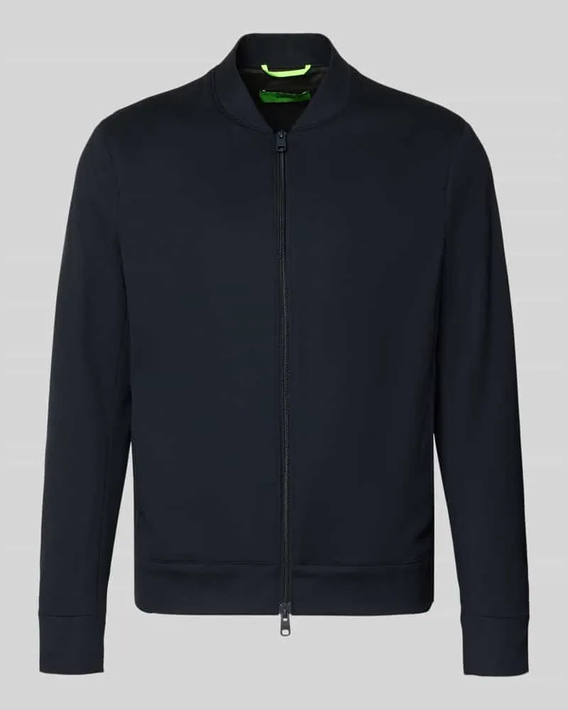 cinque Regular Fit Sweatjacke mit Viskose-Anteil Modell 'Cross Marine
