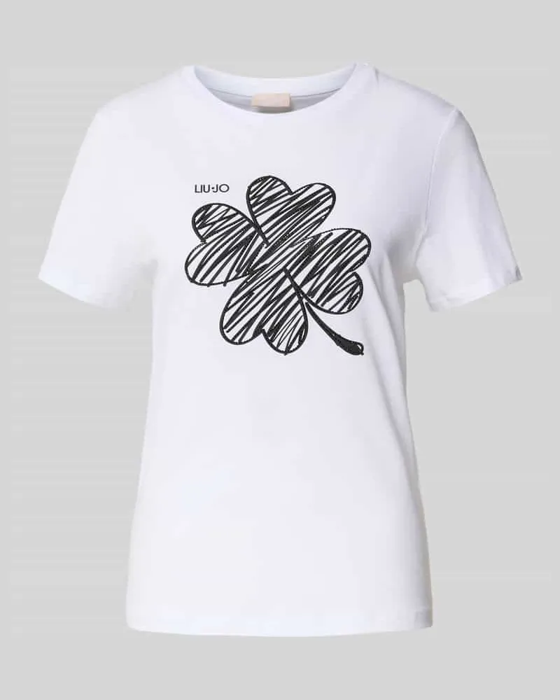 Tommy Hilfiger Regular Fit T-Shirt aus reiner Baumwolle Weiss