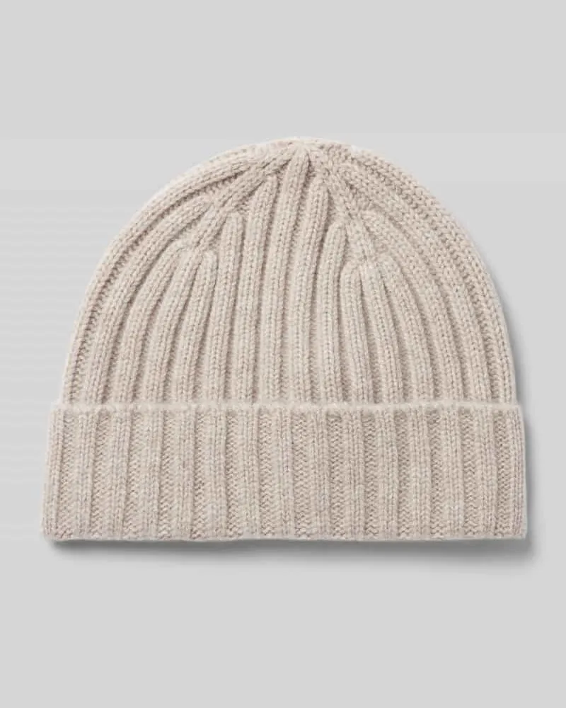 Hartford Mütze aus Woll-Mix mit Kaschmir-Anteil Beige