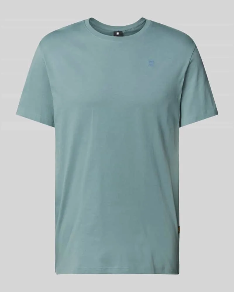G-STAR RAW T-Shirt mit Label-Stitching 