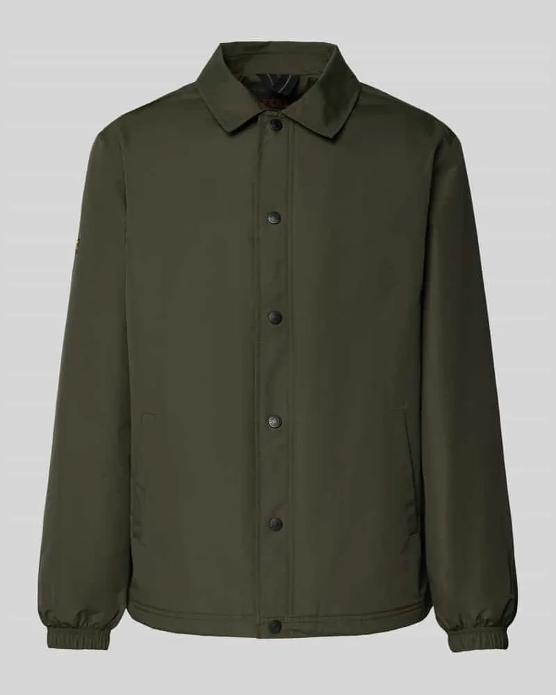 Superdry. Jacke mit Umlegekragen und Eingrifftaschen 