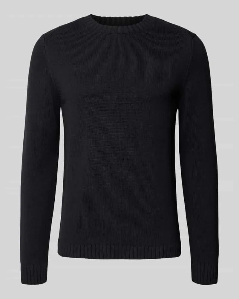 S.Oliver Pullover mit markanten Teilungsnähten Black