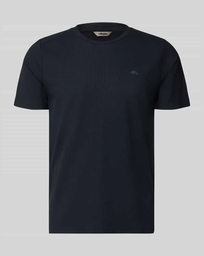 Ellesse T-Shirt mit Strukturmuster Modell 'TELLER TEE Black