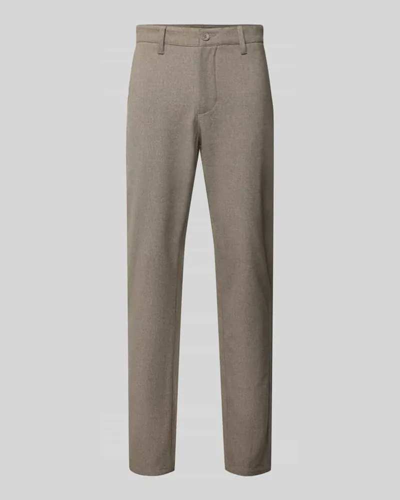 Only & Sons Slim Fit Brushed Chino mit Viskose-Anteil Modell 'MARK 