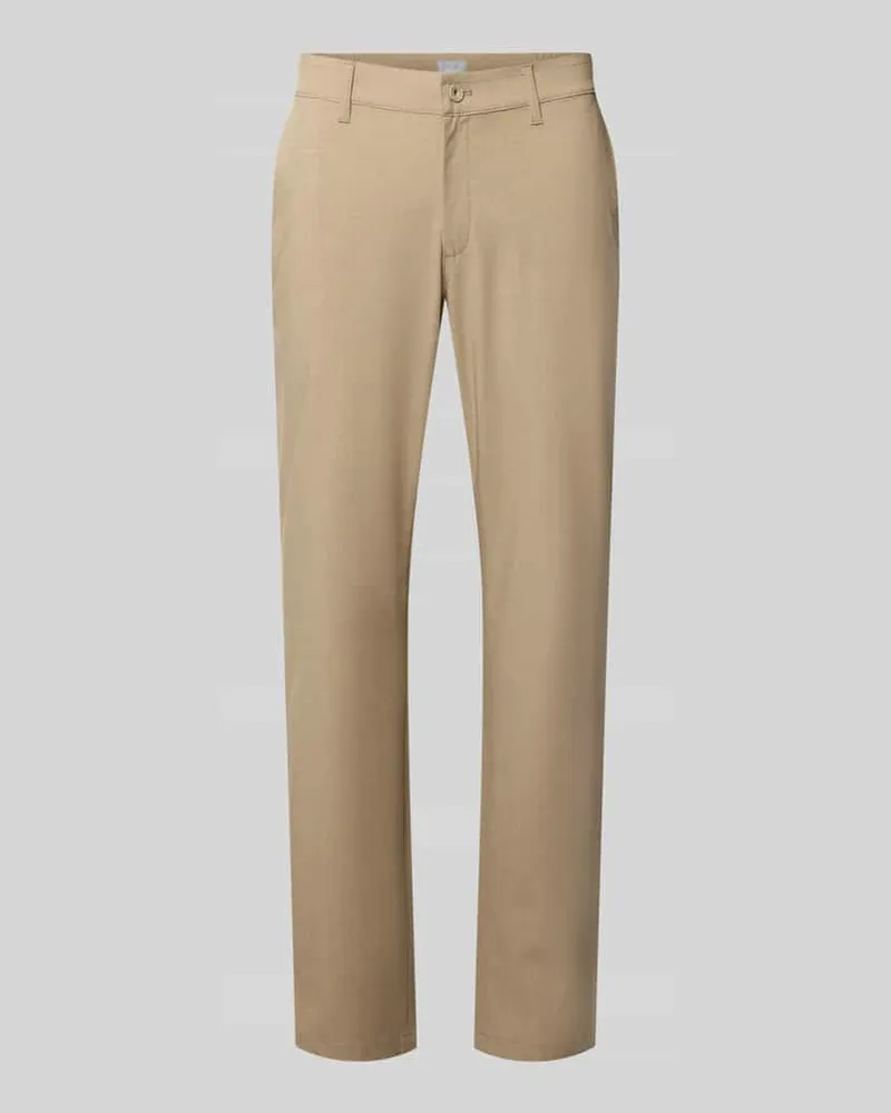 Brax Gerade Hose Mit Viskose-Anteil Modell 'Phil P Beige