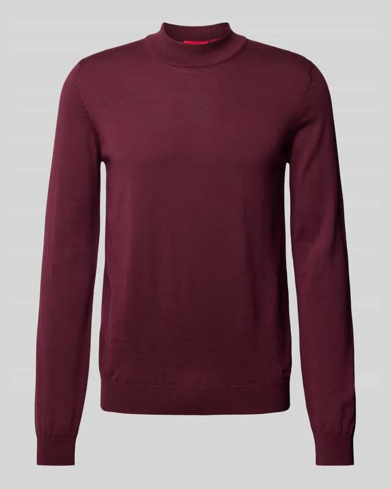 HUGO BOSS Strickpullover mit Turtleneck Modell 'San Matteo 